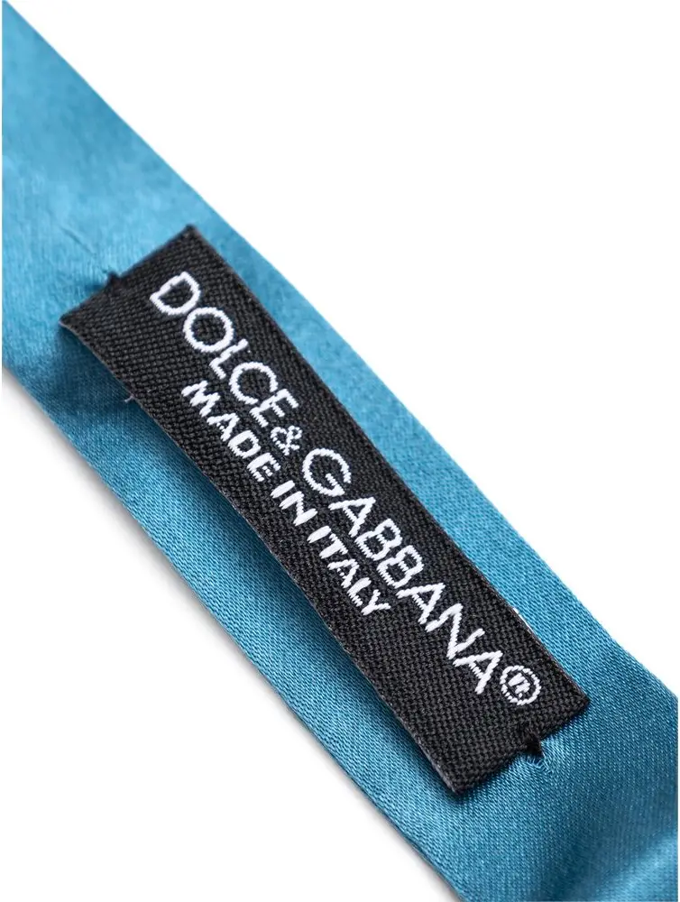 עניבת פרפר Dolce & Gabbana כחולה ממשי