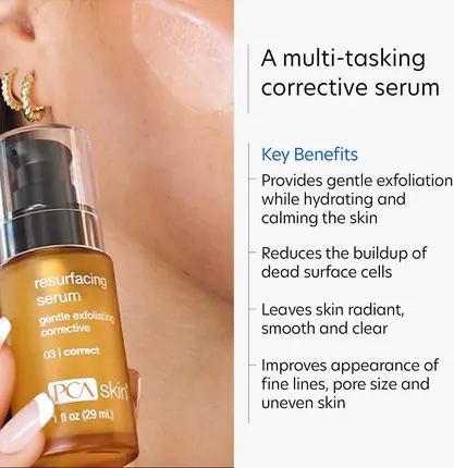 Gentle Exfoliating Facial Corrective Serum PCA Skin Resurfacing Serum
