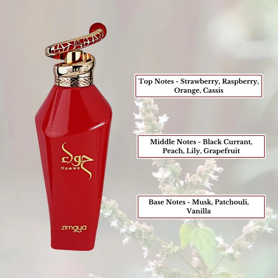 Eau De Parfum Zimaya Hawwa Red