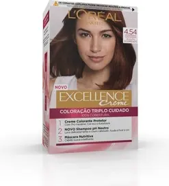 Hair Dye L'Oreal Professional Excellence Creme Chestnut Mahogany 454