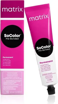 Matrix SoColor Pre-Bonded 7W - צבע שיער בלונד בינוני חם