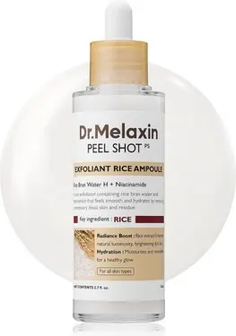 Soft Facial Scrub Dr. Melaxin (Peel Shot Glow White) Ampoule