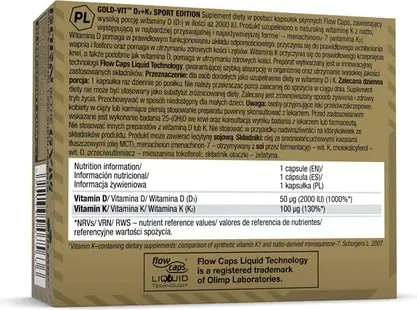 Flow Capsules Olimp Labs Sport Edition