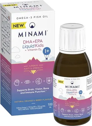 Minami DHA+EPA Liquid with Vitamin D3 100ml