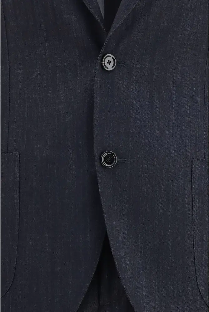 Suit Lardini Blue Cotton
