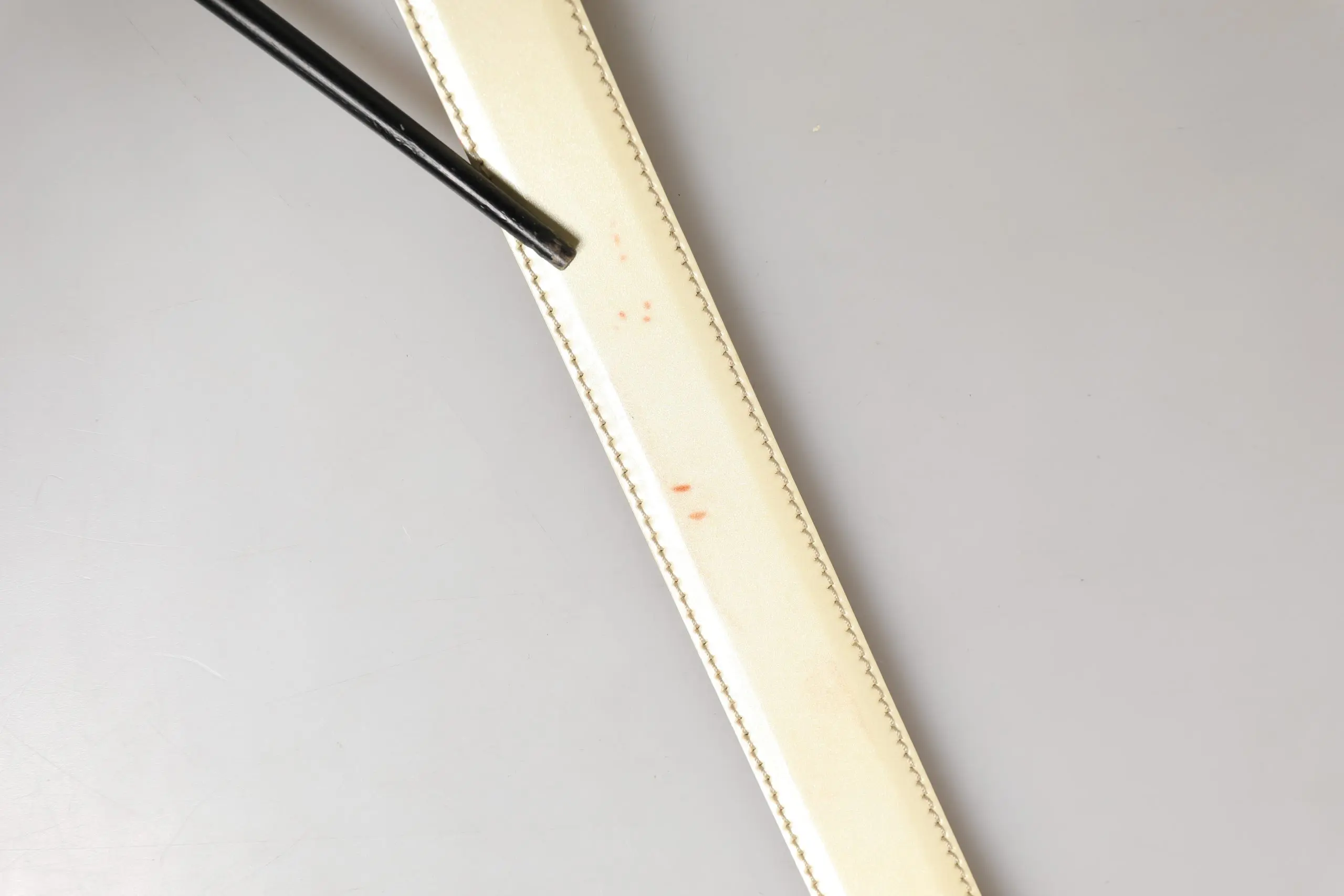 Leather Logo Belt Prada