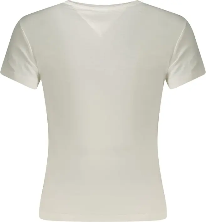 White Cotton T-Shirt Tommy Hilfiger
