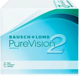 עדשות מגע חודשיות Bausch and Lomb Purevision2 Hd