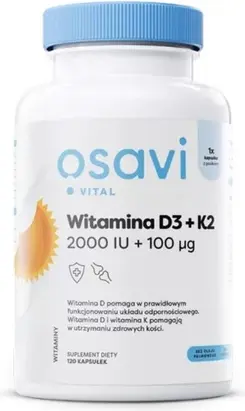 ויטמין D3 K2 Osavi