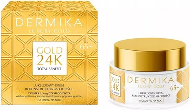 קרם פנים Dermika Luxury Gold 24k
