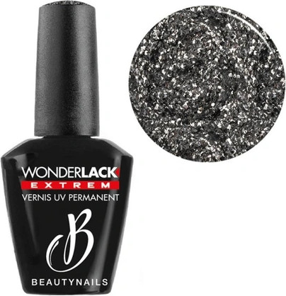 לק גלוטר Beautynails We Heavy Glitter Silver