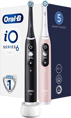 Electric Toothbrush Oral-B Io6 Series Duo Pack