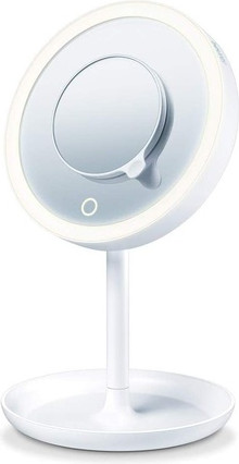 Illuminated Cosmetic Mirror with Led Light and Touch Sensor Beurer