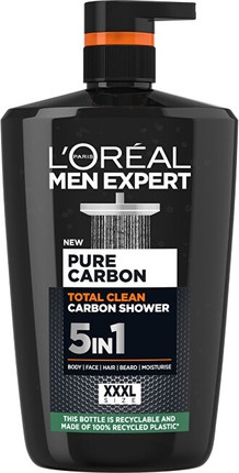 Гель для душа L'Oreal Professional L'Oral Paris Men Expert Pure Carbon Total Clean
