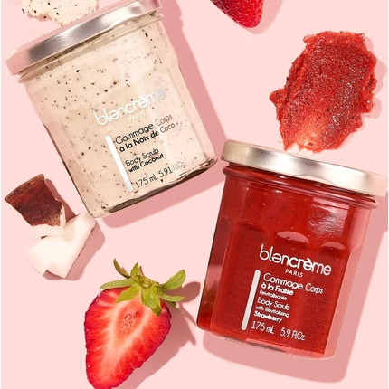 פילינג גוף Blancreme Paris תות - Blancreme Strawberry Body Scrub