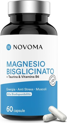 Минералы Nuvomed Novoma Complete Магния бисглицинат с таурином и витамином B6