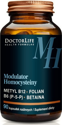 תוסף תזונה Doctor Life מווסת הומוציסטאין